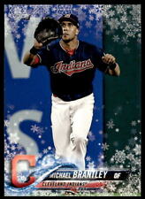 2018 Topps Holiday #HMW114 Michael Brantley Metallic   Cleveland Indians picture