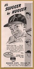 1949  Hugger Caps Slugger Hugger Boy Baseball Cap Print Ad picture