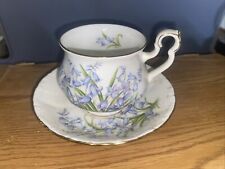 Royal Albert Sonnet Series Wordsworth Teacup And Saucer With Bell Flowers picture