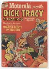 Motorola Presents Dick Tracy Comics 1 Harvey 1953 GD Giveaway Violent Promo picture