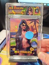 Mia Khalifa Chrome Limited Edition BangCustom Card picture