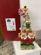 Disney Traditions Jim Shore Alice in Wonderland Stacked 
