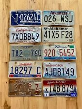10 Roadkill Condition License Plates for Arts and Crafts picture