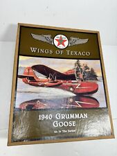 Vintage Ertl Texaco 1940 Grumman Goose Die Cast Metal Coin Bank (b82) picture