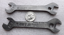 RARE 2 Vintage Planet Jr. 5430 Flat Wrench Made in the United States of America picture