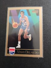 1990 Vinny Del Black Sacramento Kings Skybox NBA Card picture