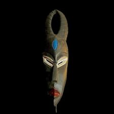 African Mask Wall Art Handmade Home Décor Guro Mask African antiques-9927 picture