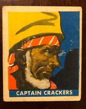 1948 Leaf Pirates Card #73 Captain Crackers, VHTF, Good picture