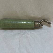 Vintage 1930 Edlund Green Wooden Handle with Metal Opener Bottle Can Paint picture