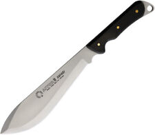 Aitor 16123 Safari Satin Finish Dark Brown Wood Handle Fixed Blade Knife picture