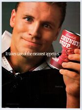 1988 NFL HOWIE LONG CAMPBELL's CHUNKY SOUP Vintage 8X11 Magazine Ad 1980's JNA21 picture