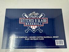 2022 Leaf Stitches and Slabs Baseball Box (Mystery Jersey + Card) -GREAT PRODUCT picture