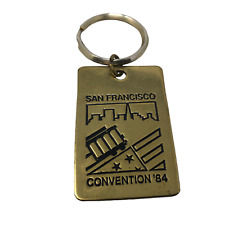 VTG The Brassworks 1984 San Francisco Democratic National Convention Keychain picture