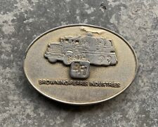 BFI Belt Buckle ~ Browning Ferris Industries Preowned picture