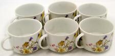 Enesco Nature Garden Society Soup/Coffee Mugs Multicolor Set Of Six picture