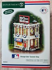 DEPT 56 CHICAGO CUBS SOUVENIR SHOP 59227 RETIRED CHRISTMAS IN THE CITY picture