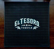 EL TESORO TEQUILA *BRAND NEW* Rubber Service/Wait Station Square Spill Mat 14x14 picture