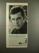 1969 Dep for Men Ad w/ Tim McCarver - Start a Rhubarb? picture