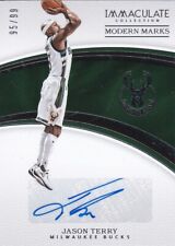 2016-17 Jason Terry Immaculate Collection Celebration Signatures #12/99 Bucks picture