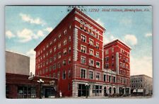 Birmingham, AL-Alabama, Hotel Hillman & Baum's Bar, c1910, Vintage Postcard picture