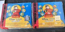 2 - 2004 UPPER DECK DISNEY PIXAR TREASURES COLLECTIBLE CARDS SEALED BOXES RARE picture