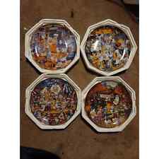 Lot of 4 Bill Bell Franklin Mint Collectible Plates General Mills series picture