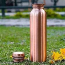 100-Pure-Copper-Water-Bottle-for-Yoga-Ayurveda-Health-Benefits-1000-ml picture