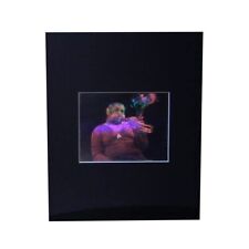 3D Dizzy Gillespie (small) Stereogram Hologram Picture MATTED, EMBOSSED Type picture