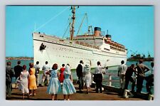 Los Angeles CA- California, Matson Liner, Ship, Antique, Vintage Postcard picture
