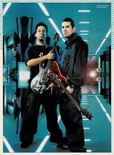 MIKE SHINODA & BRAD DELSON of LINKIN PARK - Music Print Ad Photo - 2003 picture