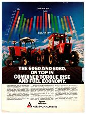 1984 Allis-Chalmers 6080 Tractors - Original Ad (11 x 8.5)  Print Advertisement picture