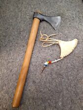 Vintage ALLAN MANUFACTURING cast Steel OCTAGON Warranted TOMAHAWK  RARE SOLID  picture