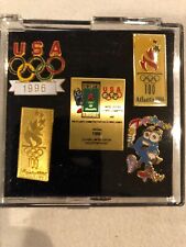Official 1996 Atlanta Olympics Classic Limited Edition Collector Pin Set picture