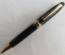Luxury Le Grande Series Bright Black - Gold Clip 0.7mm Black Ink Ballpoint Pen picture