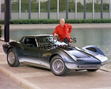 1968 BILL MITCHELL MAKO SHARK CHEVROLET CORVETTE 8X10 PHOTO AUTOMOBILIA HOT ROD picture