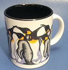 Vintage James Harter 1990 Penguin Coffee Mug by Banana Appeal San Diego 11oz. picture