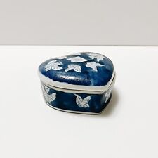 Vintage Blue and White Decorative Trinket Dish picture