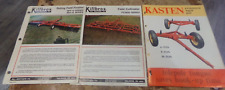 3-lot 70's-80's killbros + kasten equipment brochures good used picture