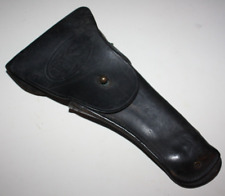 G&K 1918 Dated US Army Colt 1911 Black Leather Flap Hip Holster Right Hand NICE picture