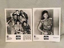 Two 1997 WB The Parent 'Hood Cast Black and White 8x10 Promo Advertising Photos picture