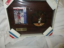 1993 Michael Jordan Chaney Clock on Wood Wall Plaque with NBA Picture picture