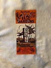 Vintage Travel Brochure for Tiki Gardens Indian Rocks Beach Florida picture