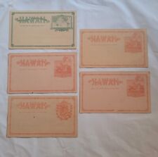 Early Hawaii Postal Cards - Lot of 5 Unused picture