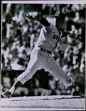 LG836 Original Photo SKEETER CLYDE WRIGHT Pitcher California Angels Baseball picture