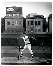 PF11 Orig Ronald Modra Photo DENNIS ECKERSLEY CHICAGO CUBS PITCHER WRIGLEY FIELD picture