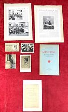 DOCUMENTARY COLLECTION OF FEDERICO MISTRAL. FRANCE. 1830 - 1914 picture