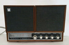 Mid Century Modern JCPenney FM AM Stereo Tabletop Stereophonic Console picture