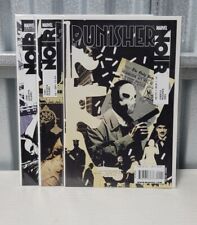 Punisher Noir #1 2 3 Marvel Mini Series Comic Book Set 1-3 VF Missing #4 picture