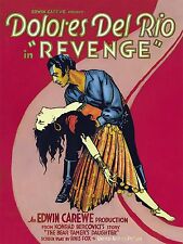 Delores Del Rio Revenge Movie Poster High Quality Metal Magnet 3 x 4 inches 9518 picture