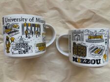 (2) University of Missouri Tigers Mizzou Starbucks Been There Series Coffee Mugs picture